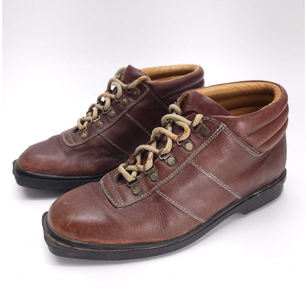 Cole Haan Country Leather Ankle Boots C00519 Metal Grommets Men's Size‎ 8.5 D